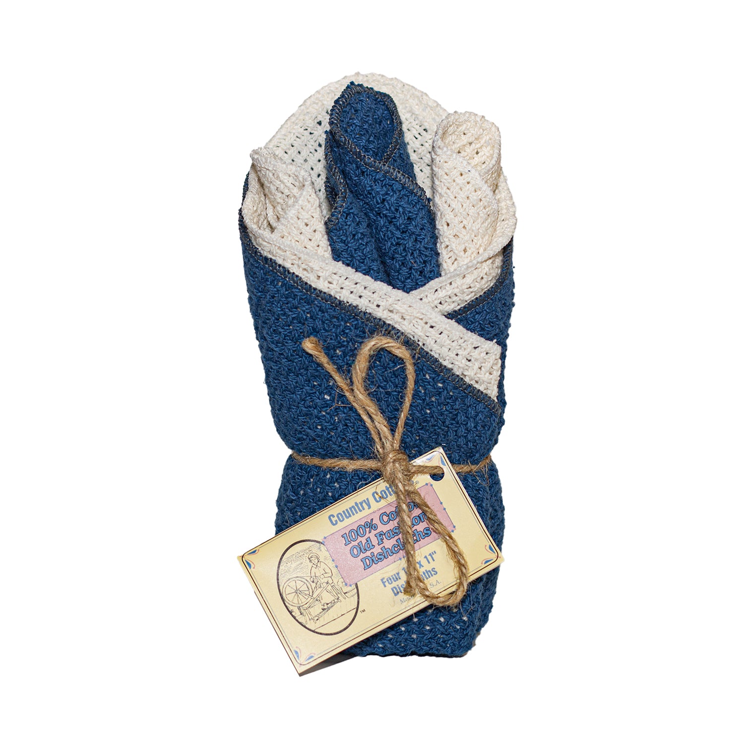 100% Cotton Dishcloths 11" x 11"