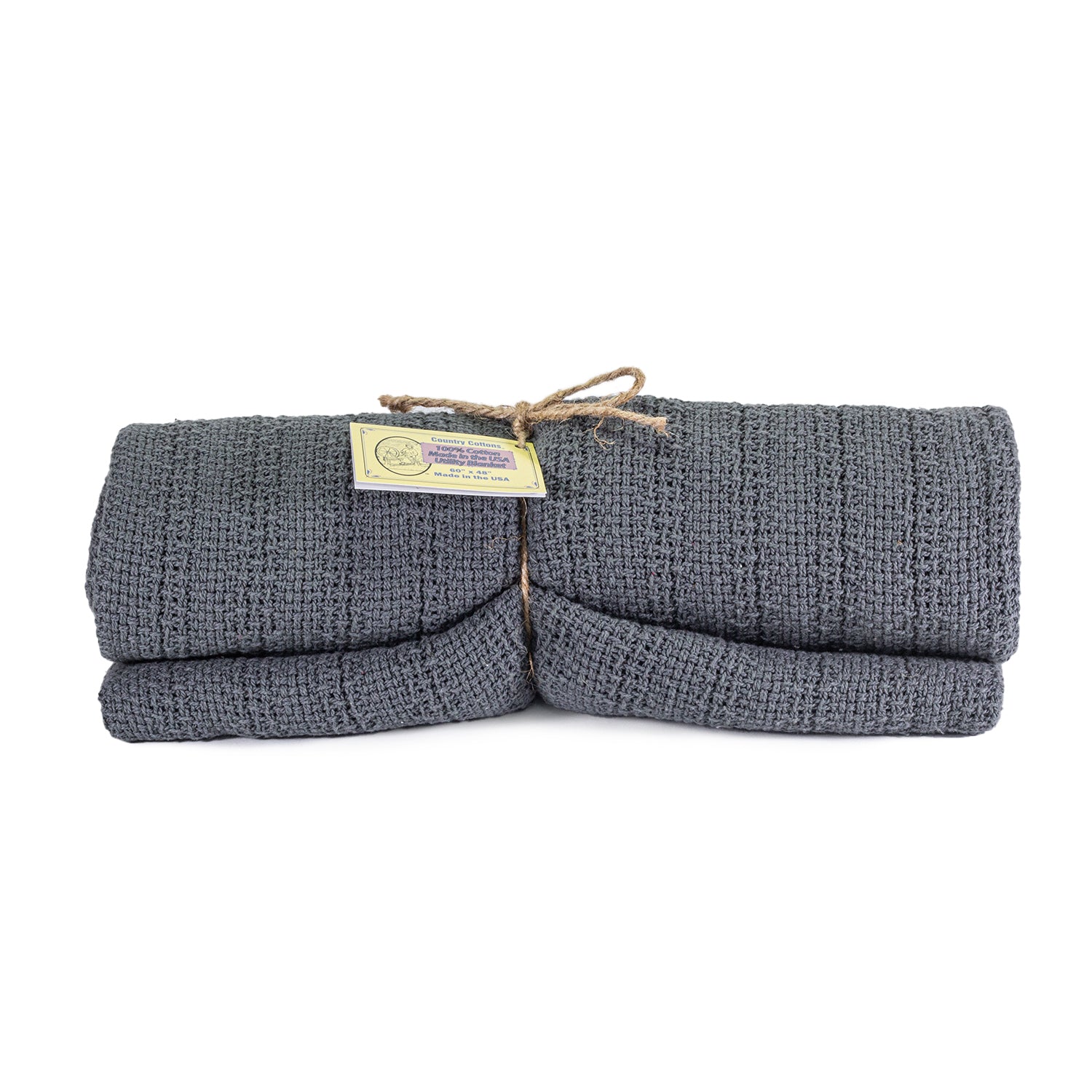 100% Cotton Utility Blanket  60" x 48"