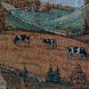 100% Woven Cotton Autumn Memories Tapestry Throw Blanket - 52”x72”