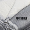 100% Cotton Reversible Muslin Coverlet 80" x 102"