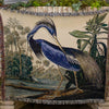 100% Woven Cotton Heron Tapestry Throw Blanket - 52”x72”