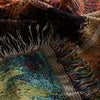100% Woven Cotton Crazy Cat Ladies Tapestry Throw Blanket - 52”x72”
