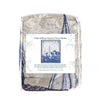 100% Woven Cotton Delph Sailboats Tapestry Throw Blanket - 52”x72”