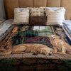 100% Woven Cotton The Golden Years Tapestry Throw Blanket - 52”x72”