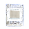 100% Woven Cotton Greek Key Grey Tapestry Throw Blanket - 52”x72”