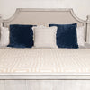 100% Woven Cotton Greek Key Natural Tapestry Throw Blanket - 52”x72”