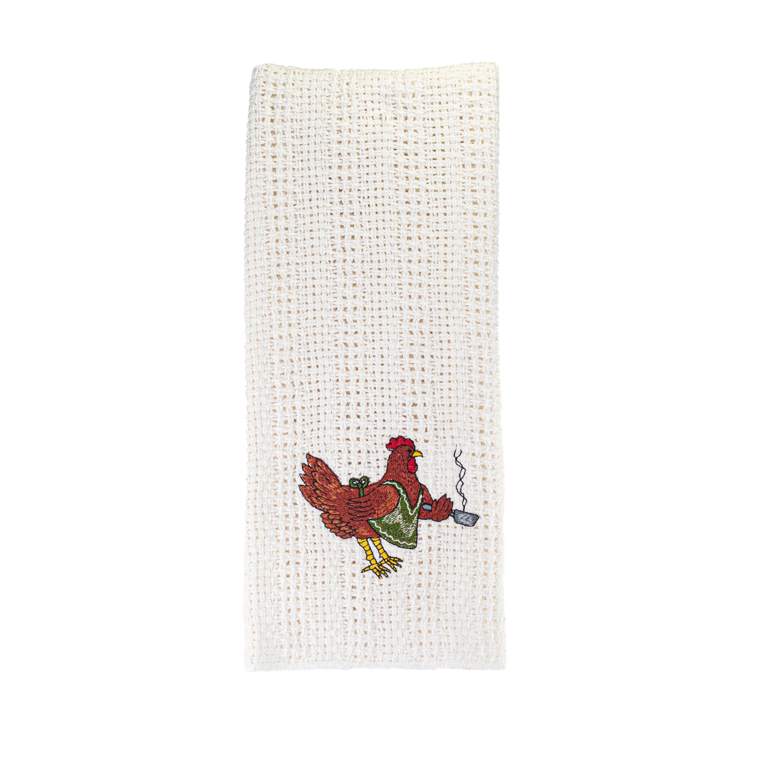 100% Cotton Novelty Embroidered Kitchen Towels  24" x 15"
