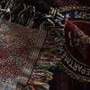 100% Woven Cotton Military Collage Tapestry Throw Blanket - 52”x72”